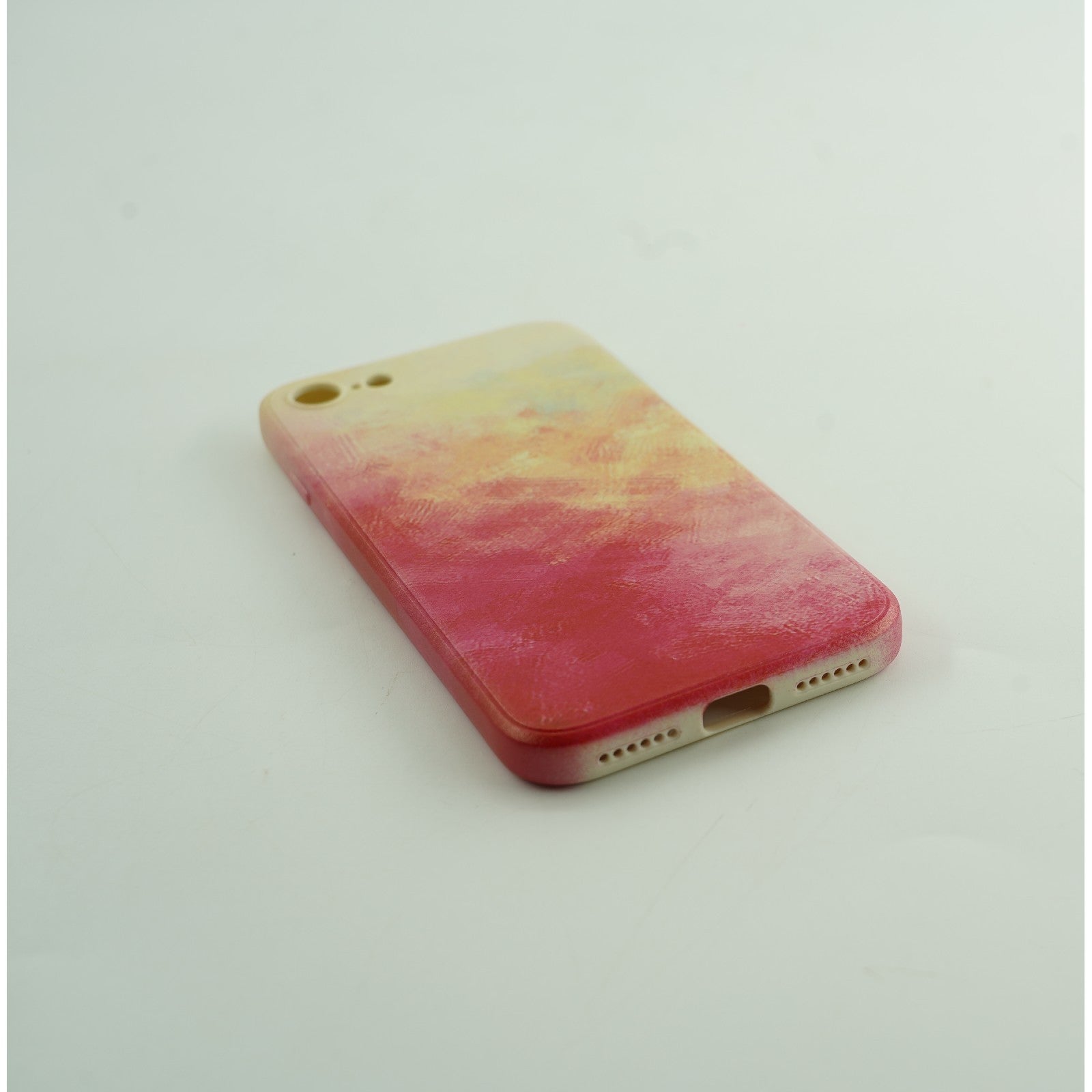 Husa protectie Flippy compatibila cu Apple iPhone 11 Pro Max Tpu Ombre, Galben/Roz