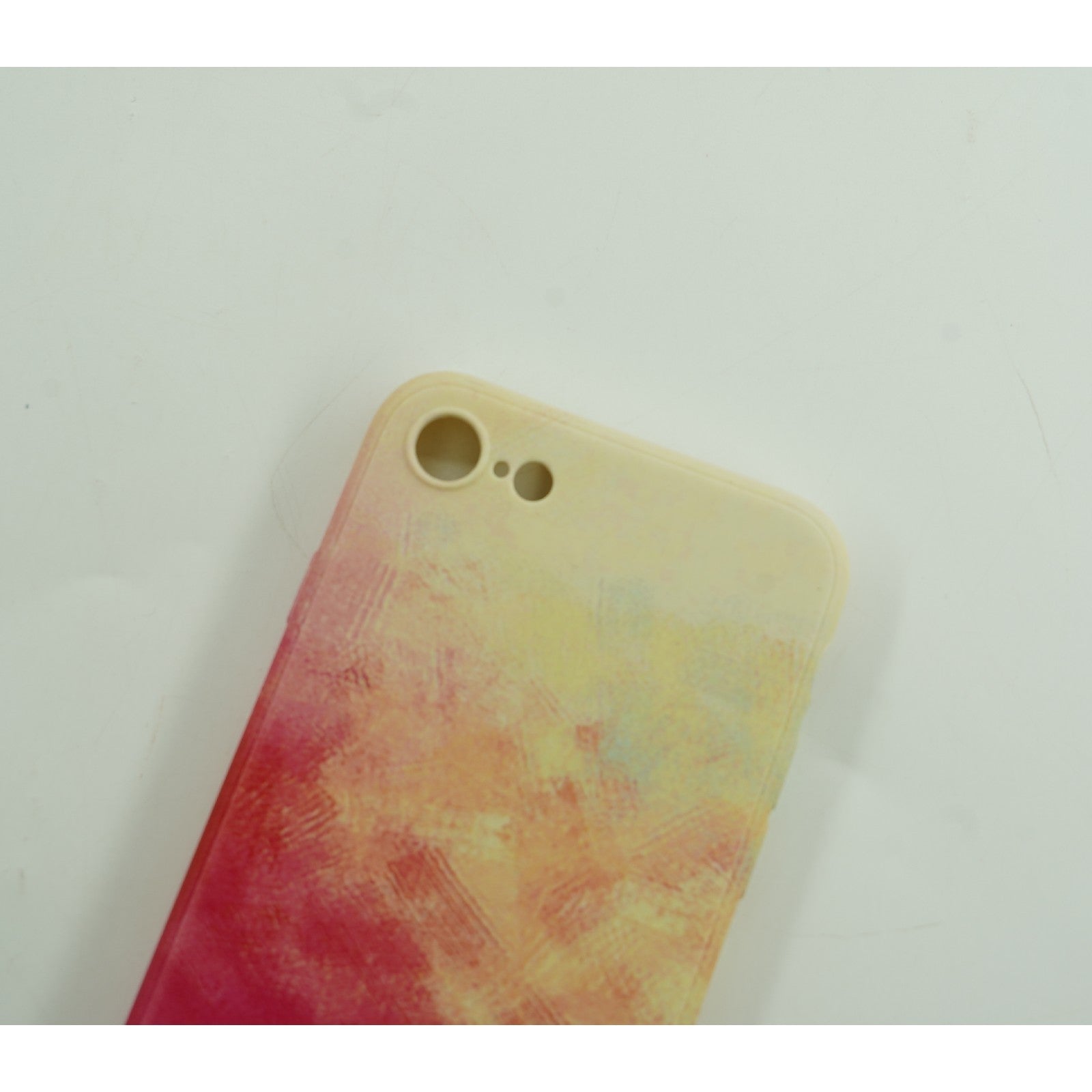 Husa protectie Flippy compatibila cu Apple iPhone 11 Pro Max Tpu Ombre, Galben/Roz