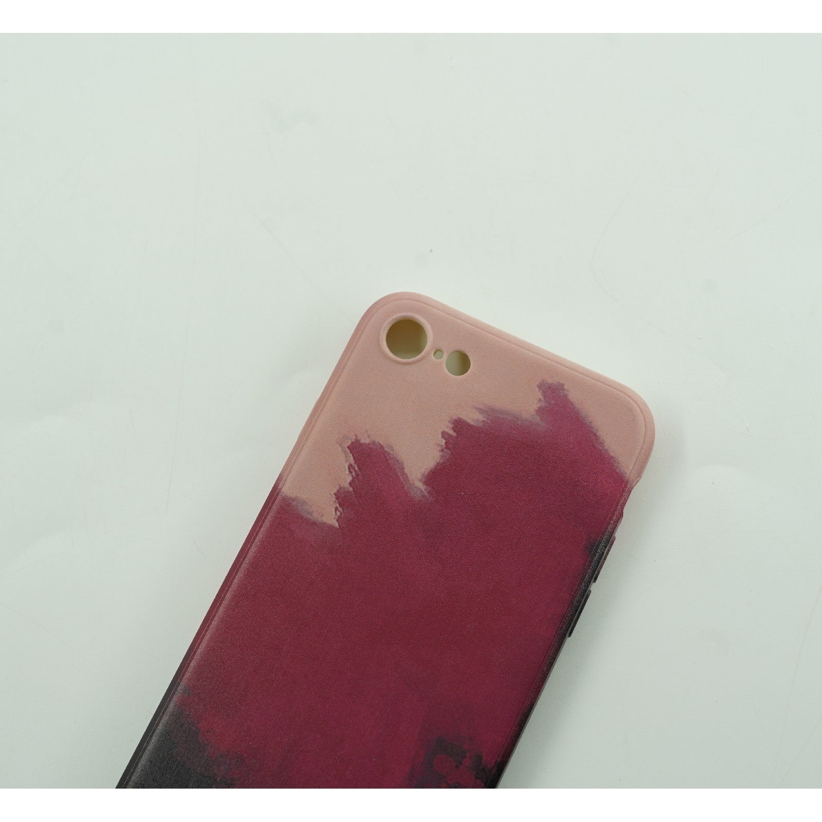 Husa protectie Flippy compatibila cu Apple iPhone 11 Pro Max Tpu Ombre, Roz/Mov/Negru