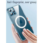 Husa de Protectie, Flippy, pentru Apple iPhone 12/12 Pro, Compatibila MagSafe, din Silicon , Transparent