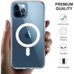 Husa de Protectie, Flippy, pentru Apple iPhone 12/12 Pro, Compatibila MagSafe, din Silicon , Transparent