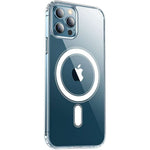 Husa de Protectie, Flippy, pentru Apple iPhone 12/12 Pro, Compatibila MagSafe, din Silicon , Transparent