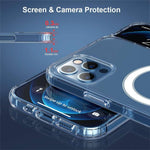 Husa de Protectie, Flippy, pentru Apple iPhone 12/12 Pro, Compatibila MagSafe, din Silicon , Transparent