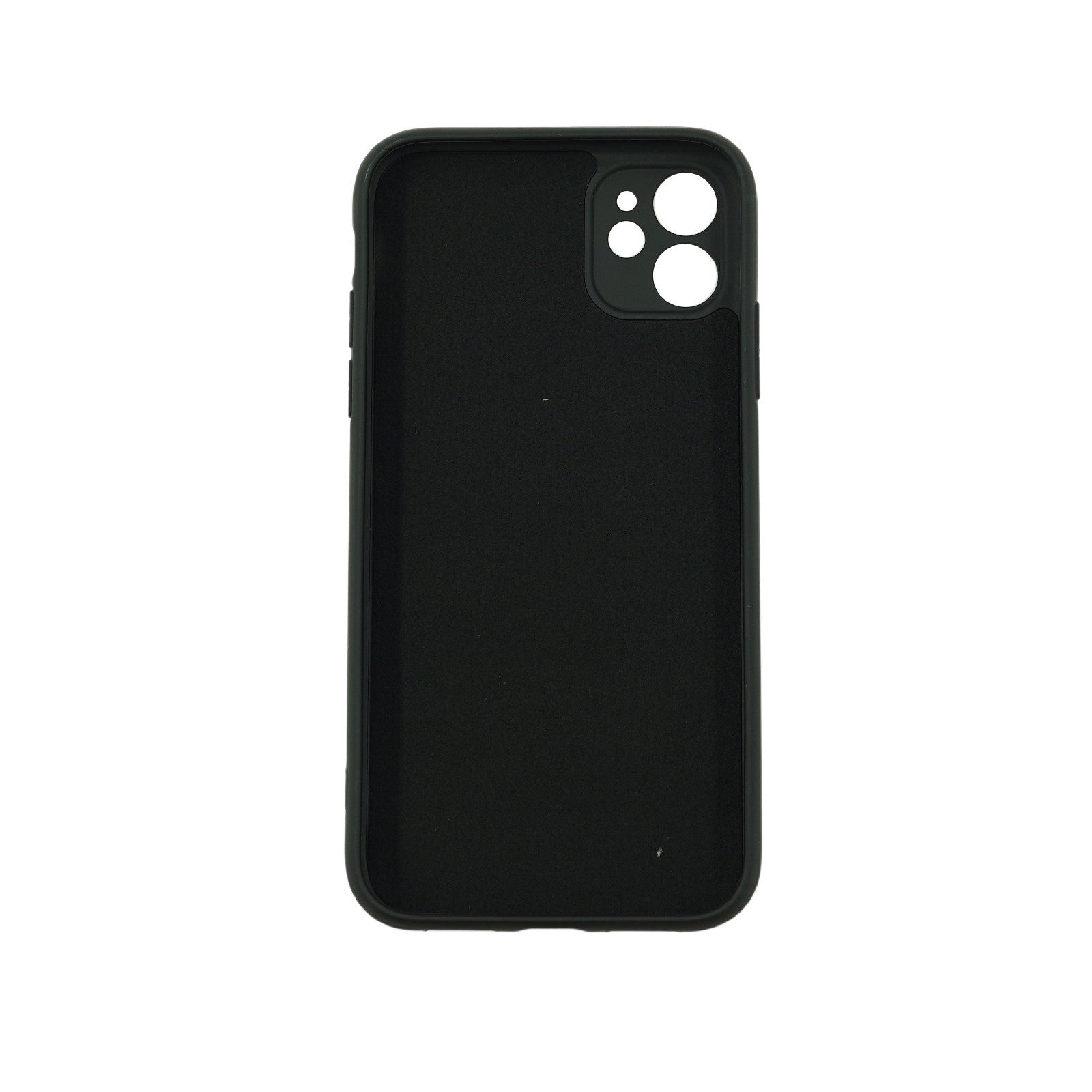 Husa protectie Flippy compatibila cu Apple iPhone 12 Liquid Silicone Case Negru
