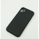 Husa protectie Flippy compatibila cu Apple iPhone 12 Liquid Silicone Case Negru
