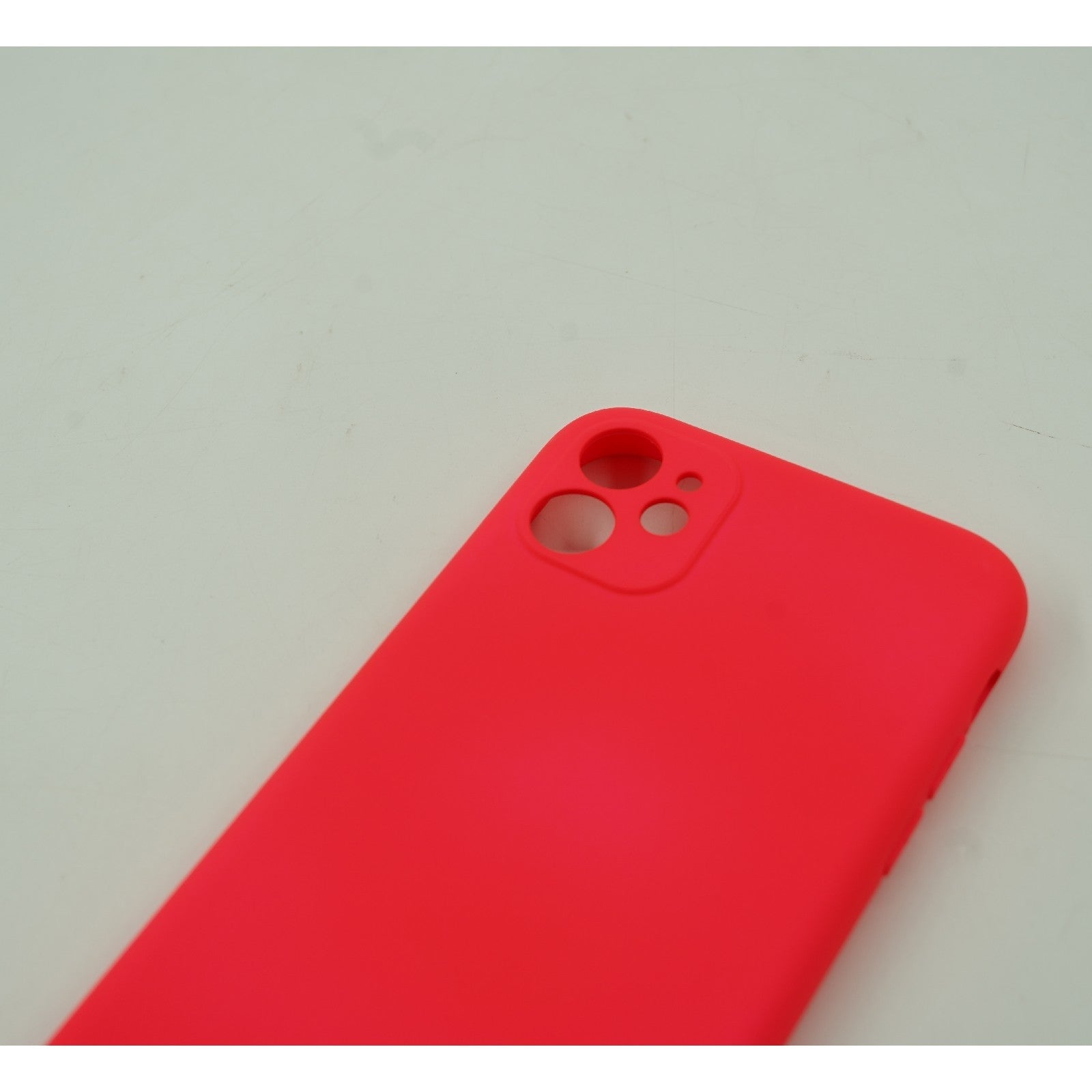 Husa protectie Flippy compatibila cu Apple iPhone 12 Mini Liquid Silicone Case Fuchsia