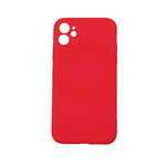 Husa protectie Flippy compatibila cu Apple iPhone 12 Mini Liquid Silicone Case Fuchsia