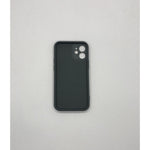 Husa protectie Flippy compatibila cu Apple iPhone 12 Mini Liquid Silicone Ring cu suport rotativ Negru