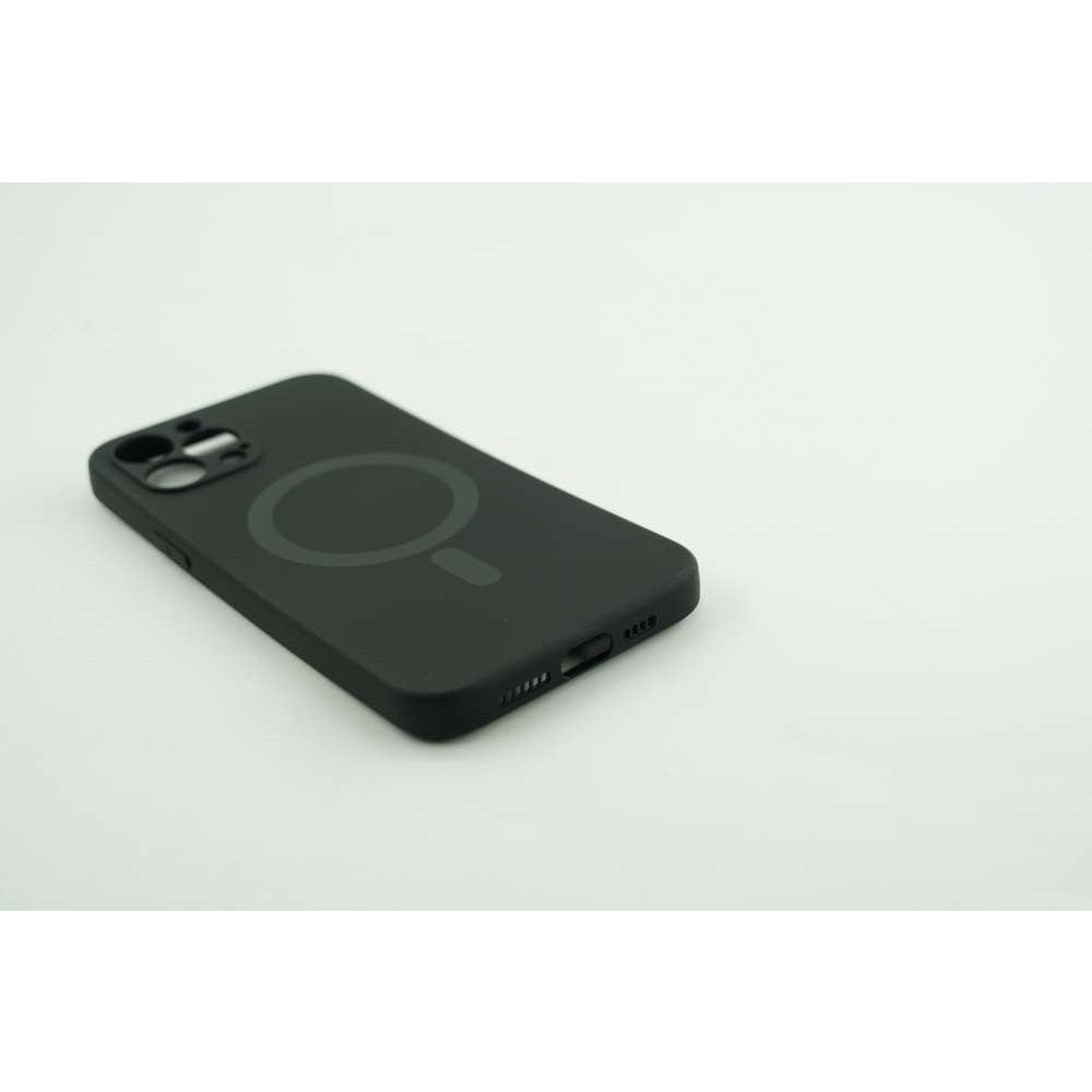 Husa protectie Flippy compatibila cu Apple iPhone 12 Pro Mag Safe Silicone Negru