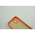 Husa protectie Flippy compatibila cu Apple iPhone 12 Pro Mag Safe Silicone Portocaliu