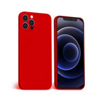 Husa protectie Flippy compatibila cu Apple iPhone 12 Pro Mag Safe Silicone Rosu