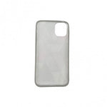 Husa protectie Flippy compatibila cu Apple iPhone 12 Pro Max Soft IMD TPU Marble Geometric Alb