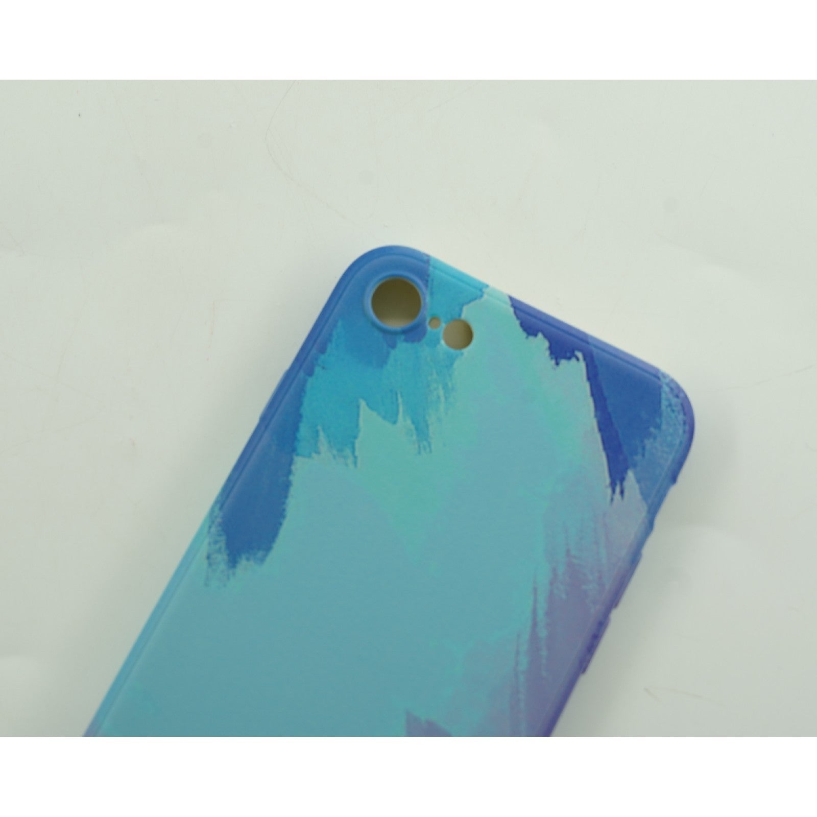 Husa protectie Flippy compatibila cu Apple iPhone 12 Tpu Ombre, Albastru/Mov
