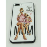 Husa protectie Flippy compatibila cu Apple iPhone 13 Glass print Mama of Drama Multicolor