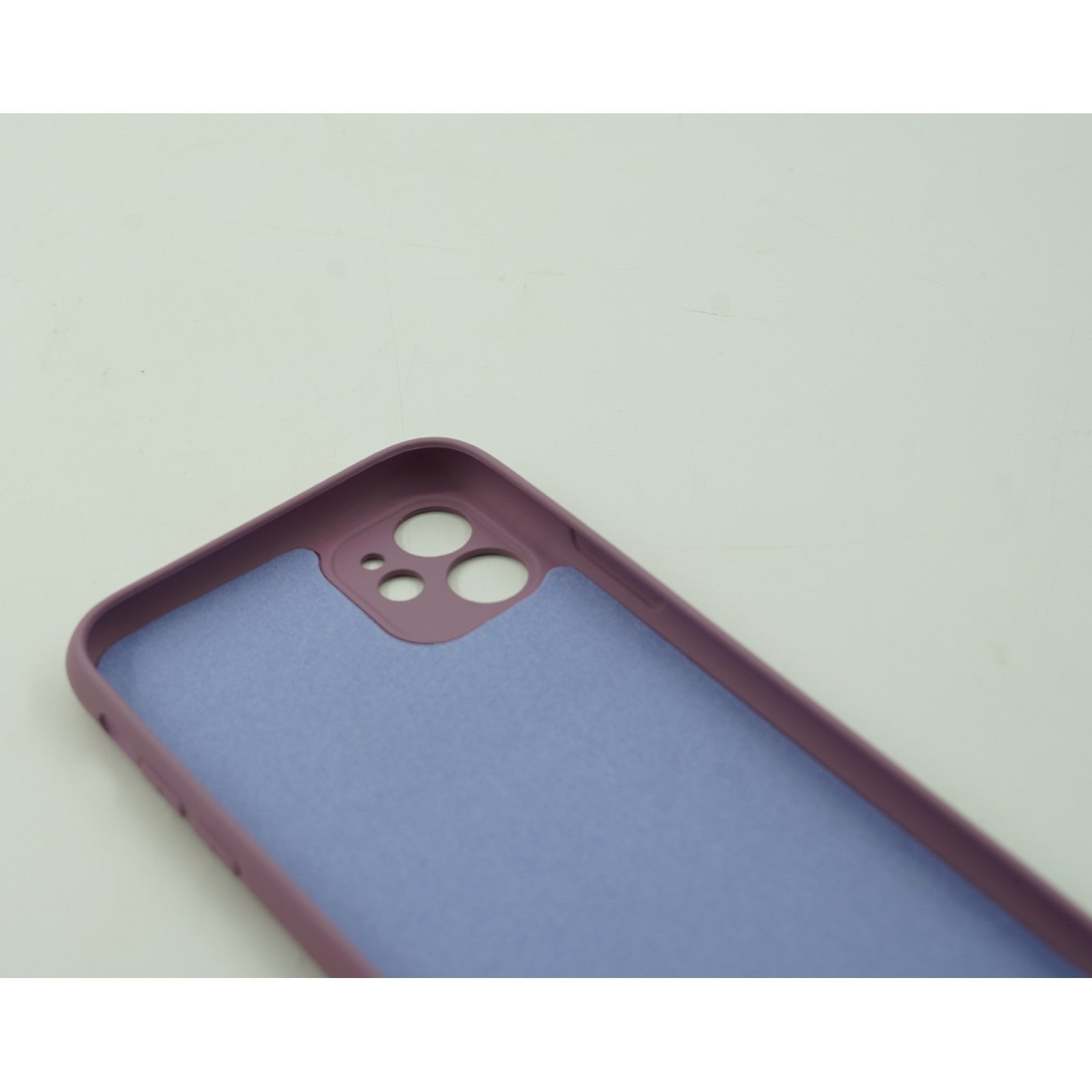 Husa protectie Flippy compatibila cu Apple iPhone 13 Liquid Silicone Mov
