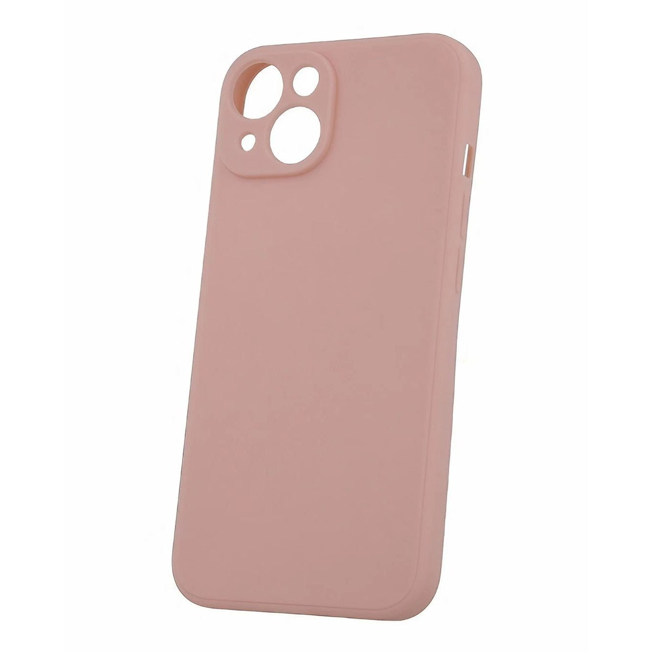 Husa protectie Flippy compatibila cu Apple iPhone 13 Liquid Silicone Roz