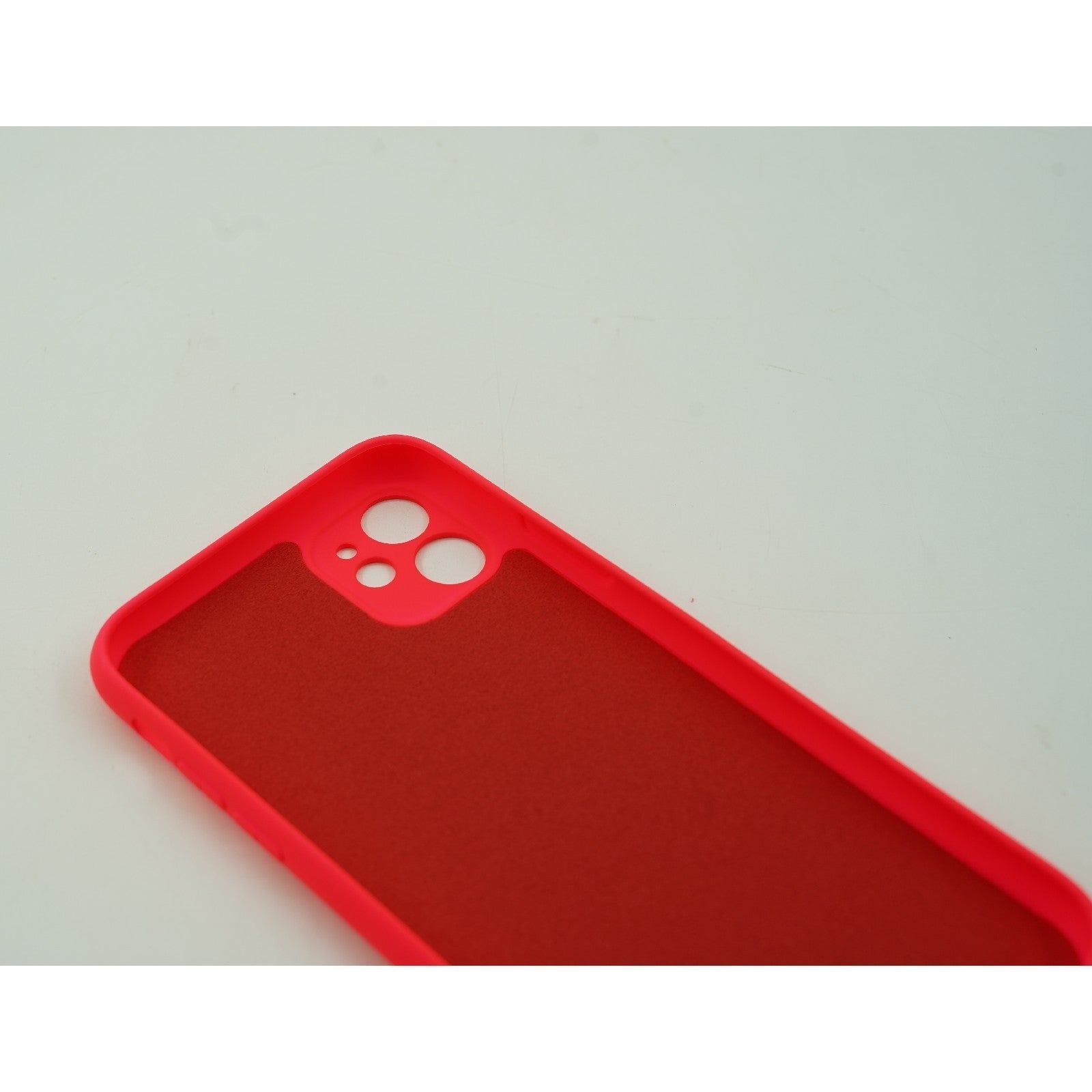 Husa protectie Flippy compatibila cu Apple iPhone 13 Liquid Silicone Roz Fuchsia/Roz