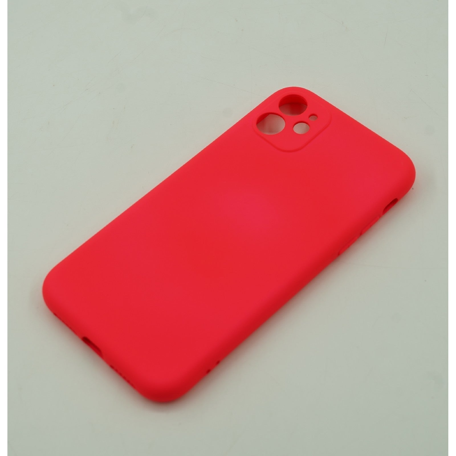 Husa protectie Flippy compatibila cu Apple iPhone 13 Mini Liquid Silicone Roz Fuchsia/Roz