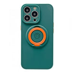 Husa protectie Flippy compatibila cu Apple iPhone 13 Mini Mag Safe Silicone Verde