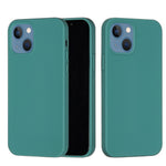 Husa protectie Flippy compatibila cu Apple iPhone X/XS Liquid Silicone Verde