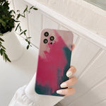 Husa protectie Flippy compatibila cu Apple iPhone XR Tpu Ombre, Roz/Mov/Negru