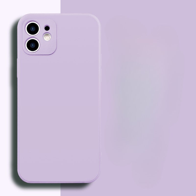 Husa protectie Flippy compatibila cu Apple iPhone XS Max Liquid Silicone Mov