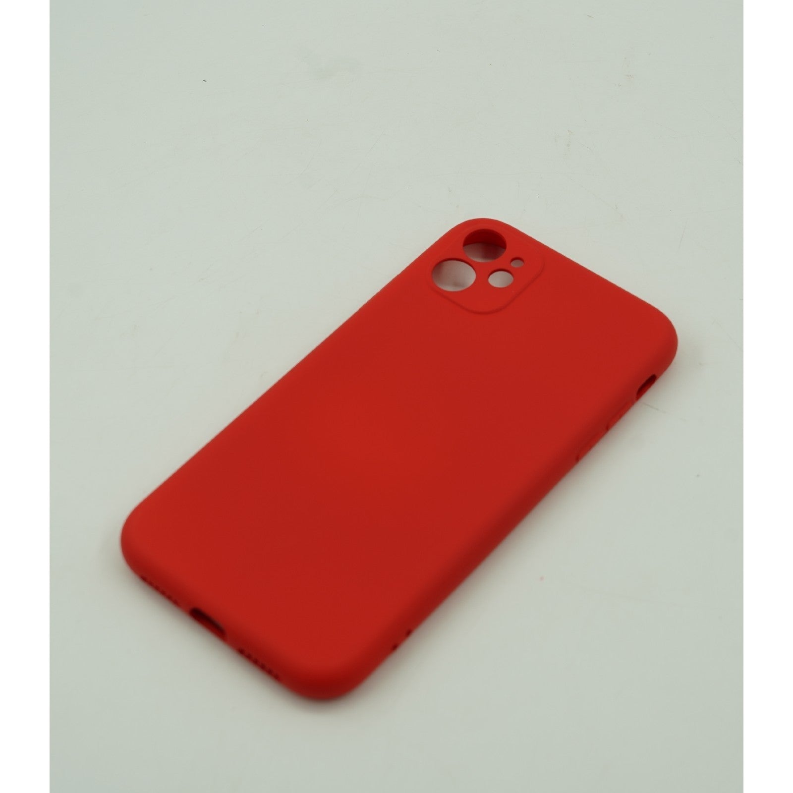 Husa protectie,Flippy, compatibila cu Apple iPhone 12 Liquid Silicone Case Rosu