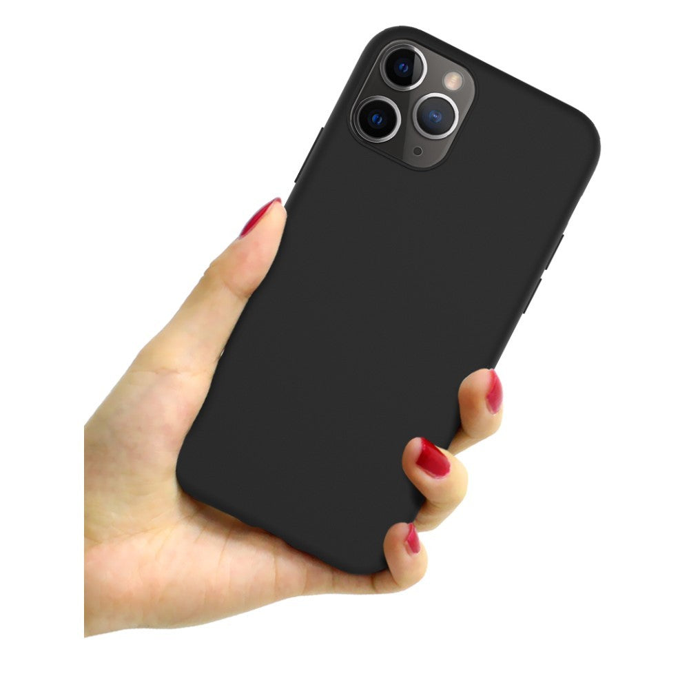 Husa protectie Flippy compatibila cu Huawei Nova 8i Matte Tpu Negru Mat