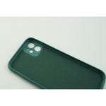 Husa protectie Flippy compatibila cu Huawei P Smart 2020 Liquid Silicone Case Verde