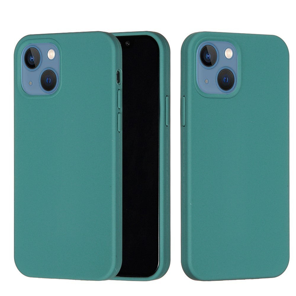 Husa protectie Flippy compatibila cu Huawei P Smart 2020 Liquid Silicone Case Verde