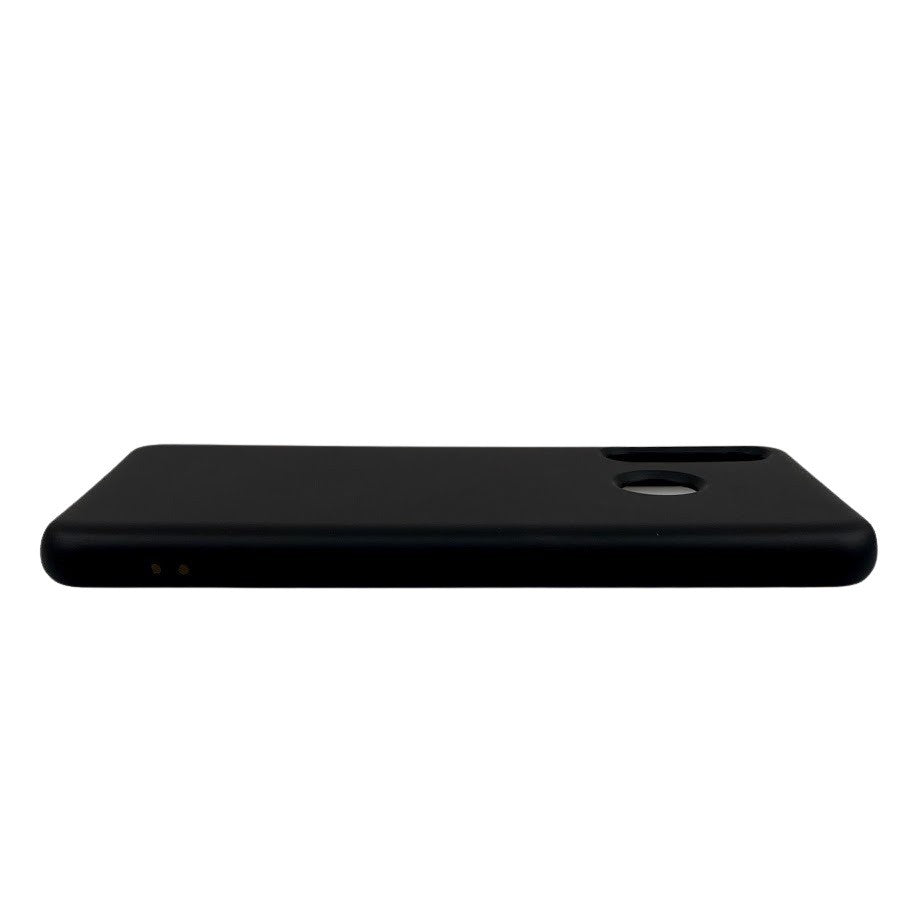 Husa protectie Flippy compatibila cu Huawei P30 Lite Liquid Silicone Case Negru