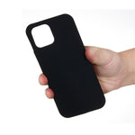 Husa protectie Flippy compatibila cu Huawei P30 Lite Liquid Silicone Case Negru