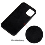 Husa protectie Flippy compatibila cu Huawei P30 Lite Liquid Silicone Case Negru
