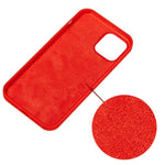Husa protectie Flippy compatibila cu Samsung A03s Liquid Silicone Rosu
