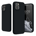 Husa protectie Flippy compatibila cu Samsung A11 Liquid Silicone Case Negru
