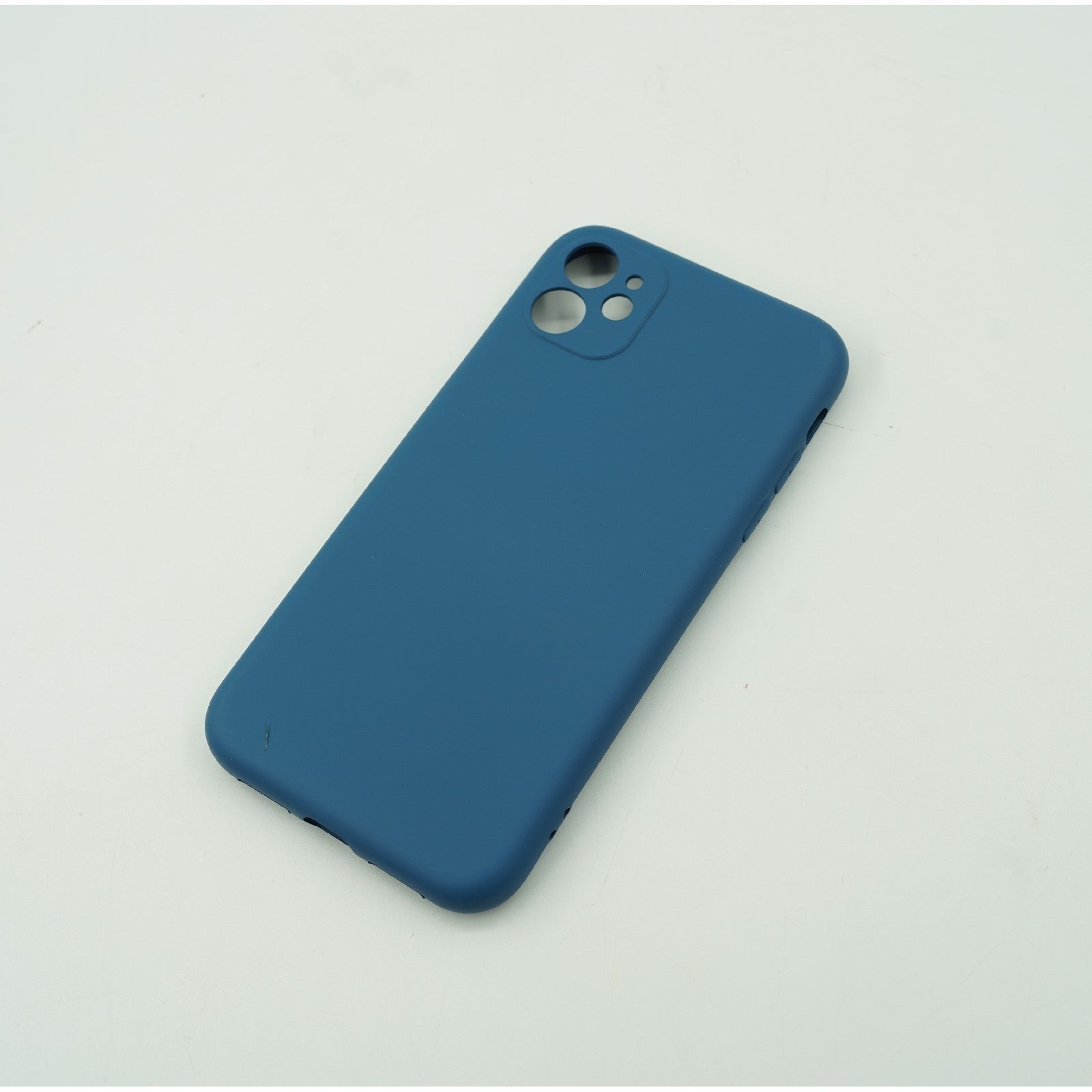 Husa protectie Flippy compatibila cu Samsung A12 Liquid Silicone Case Albastru inchis