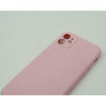 Husa protectie Flippy compatibila cu Samsung A20E Liquid Silicone Case Roz