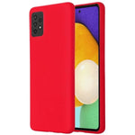 Husa de Protectie, Flippy, pentru Samsung Galaxy A52, din Silicon Lichid, Rosu