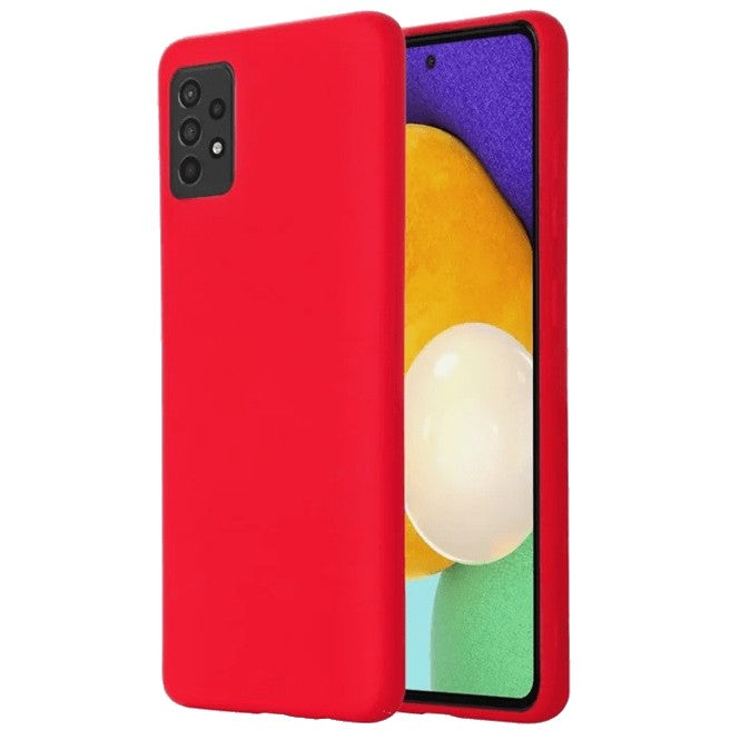 Husa de Protectie, Flippy, pentru Samsung Galaxy A52, din Silicon Lichid, Rosu