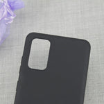Husa protectie Flippy compatibila cu Samsung Galaxy A51 4G Liquid Silicone Case Negru