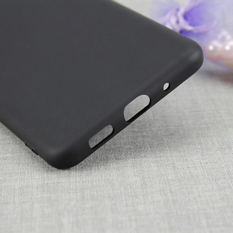Husa protectie Flippy compatibila cu Samsung Galaxy A51 4G Liquid Silicone Case Negru
