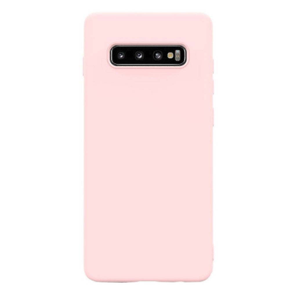 Husa protectie Flippy compatibila cu Samsung Galaxy S10E Matte Tpu Roz