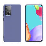 Husa protectie Flippy compatibila cu Samsung Galaxy S21 Ultra Liquid Silicone Case Mov