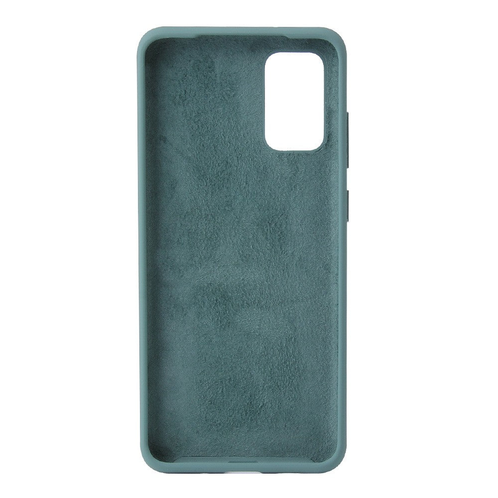 Husa protectie Flippy compatibila cu Samsung Galaxy S21 Ultra Liquid Silicone Case Verde