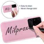 Husa protectie Flippy compatibila cu Samsung S21 5G Liquid Silicone Case Roz