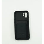 Husa protectie Flippy cu suport card compatibila cu Apple iPhone 11 Pro Max Negru