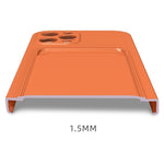 Husa protectie Flippy cu suport card compatibila cu Samsung Galaxy A32 4G Portocaliu