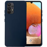 Husa de Protectie, Flippy, pentru Samsung Galaxy A32 5G, din TPU + PC, cu Suport pentru Card, Albastru Inchis