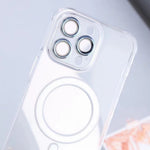Husa protectie Flippy pentru Apple iPhone 14 Plus, MagSafe Silicone, Protectie si folie camera inclusa, protectie