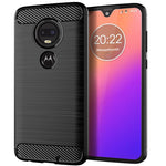 Husa de Protectie pentru Motorola Moto G22, Flippy, Protectie 360, din TPU cu element de Carbon, Anti Alunecare, 1.8